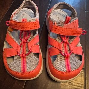 Columbia Kids Coral & Pink Active Sandals